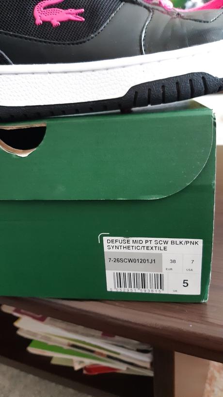 Tenisky lacoste, lacoste,38