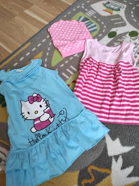 Tunika / saty hello kitty 86/92 spolu 5 eur, 86