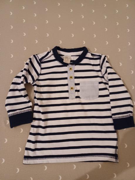 Rifle na traky + tričko h&m 74/80, 68–80