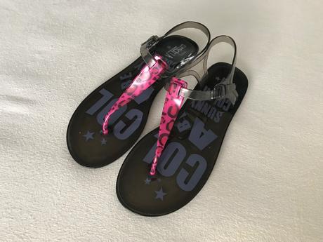 Gumené sandalky, 39