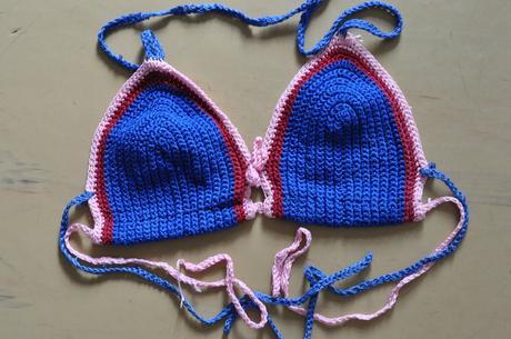 Ručne háčkovaná podprcenka, 75c / 80c / 85c