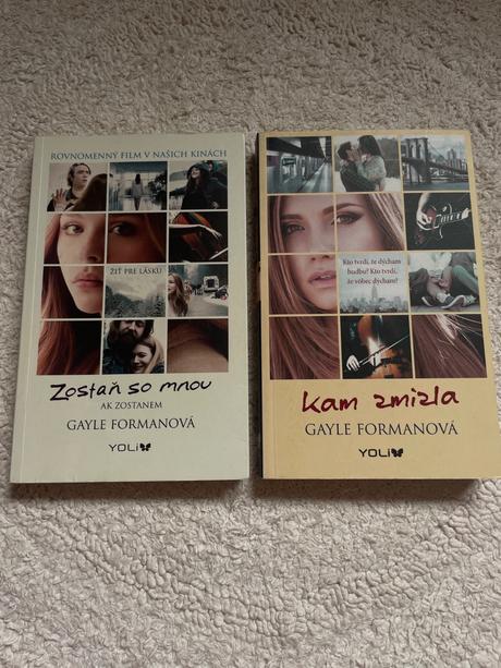 Knihy - zostaň so mnou, kam zmizla gayle forman, 