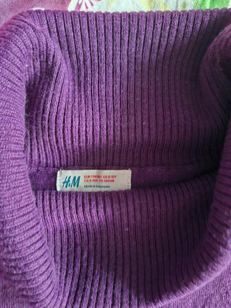 Krásny pulover, h&m,134