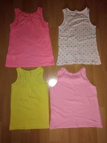 Tielka 4ks hm (116/122/128-malo nosene, h&m,116