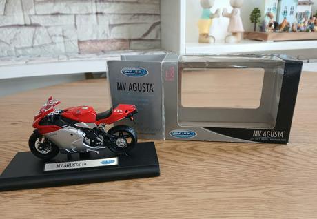 Model motocykla welly mv agusta f4s, 