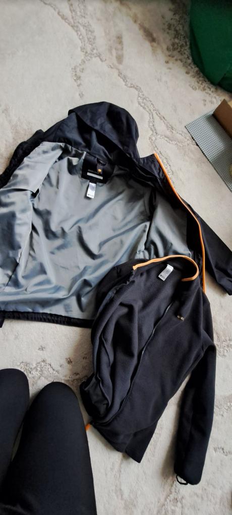 Zimna bunda 2v 1, decathlon,158