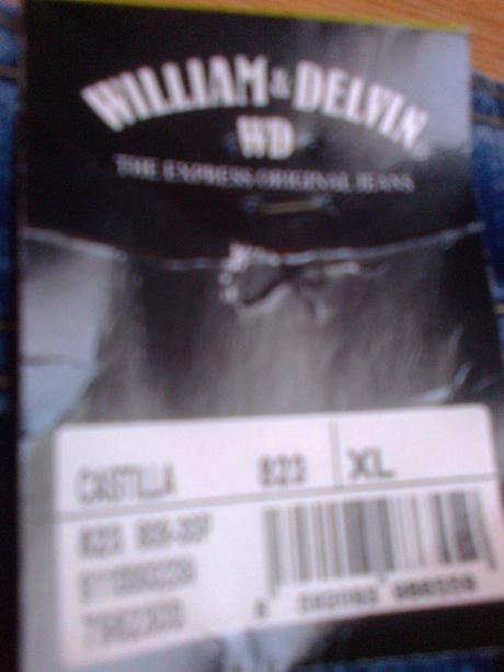 Rifľová bunda nová-s visačkou, william & delvin,xl