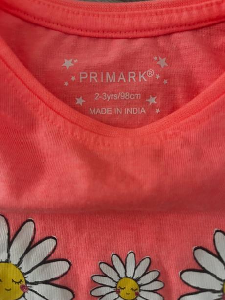 Tričko so sedmokraskami, primark,98