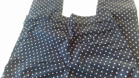 Bodkovane nohavice, xs