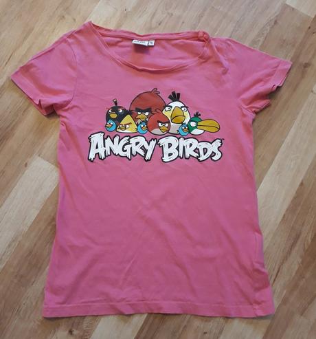 Dievčenské tričko angry birds č.146/152, disney,146