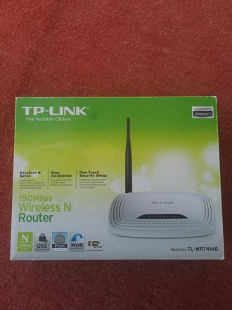 Tp-link router tl-wr741nd, 