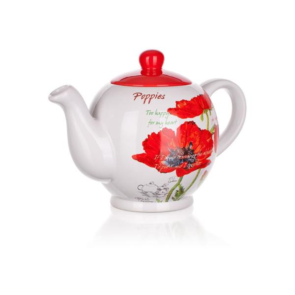 Čajová kanvica Red Poppy