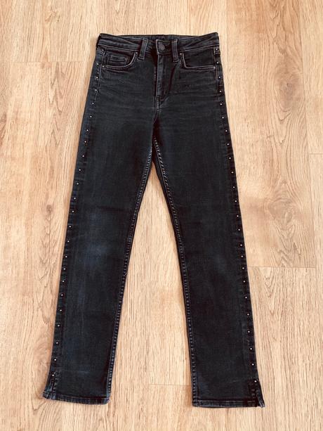 Rifle s vysokým pásom, h&m,xs