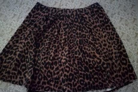 Sukňa leopard veľ.44, xl
