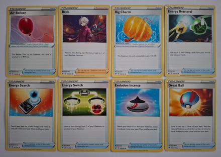 Pokémon karty "sword & shield" (4), 