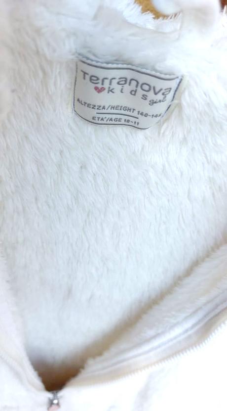 Biela mikina so zvieratkovskou kapuc. terranova146, terranova,146