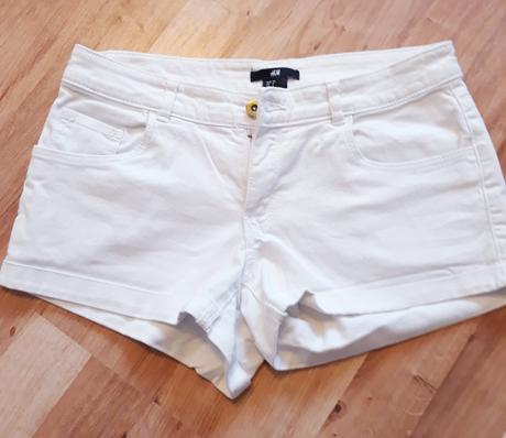 Riflové kratasky h&m č.34, h&m,34