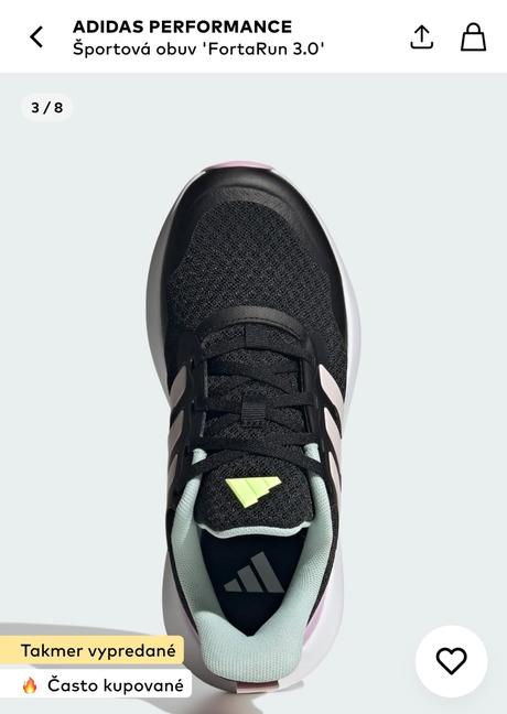 Tenisky adidas v.35,5 s visačkou, adidas,35