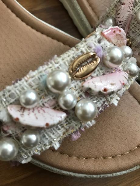 Sandale, nelli blu,36