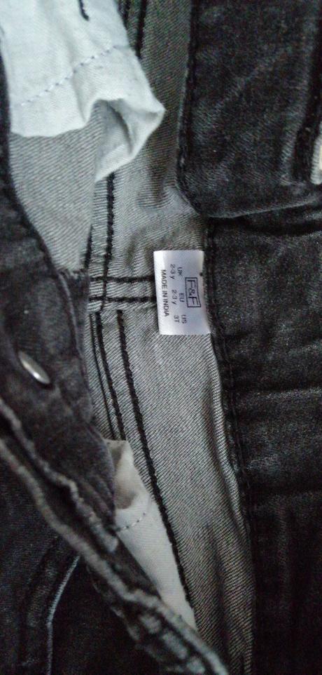 Slim fit strečové rifle, f&f,98