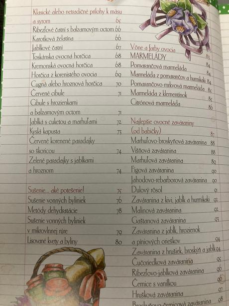 Domáce marmelády a zaváraniny, 