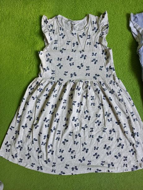 Letné šaty 2ks, h&m,134