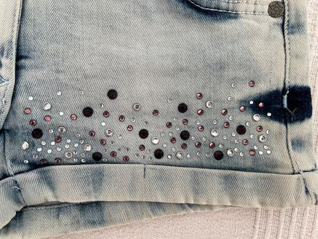 Stylove riflove kratasky zn.sani, velkost 122, 122