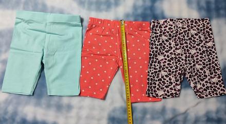 Dievčenské kraťasy-legíny 3ks, pepco,110