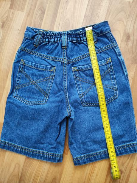 Denimové šortky, 128