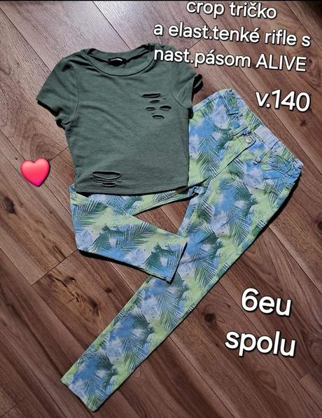 Elastické nohavice alive, alive,140