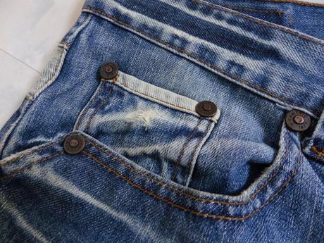 Vintage hrubšie rifle 36/34, xl