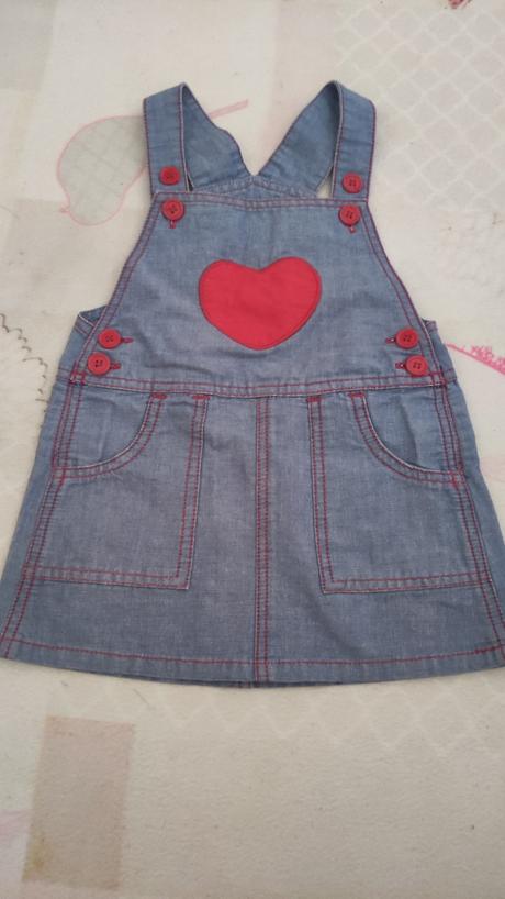 Šaty riflove veľ. 86, 86