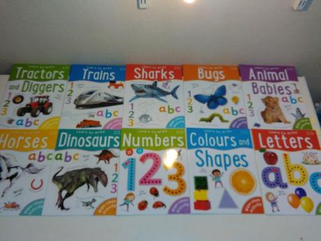 Learn to write - wipe and clean activity nsu23, 