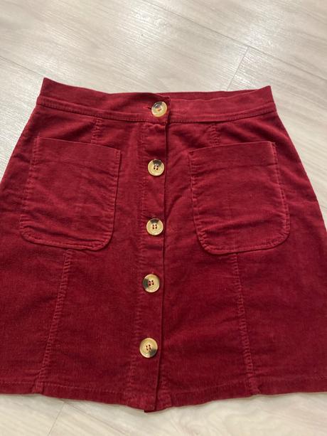 Menčestrová sukňa, s