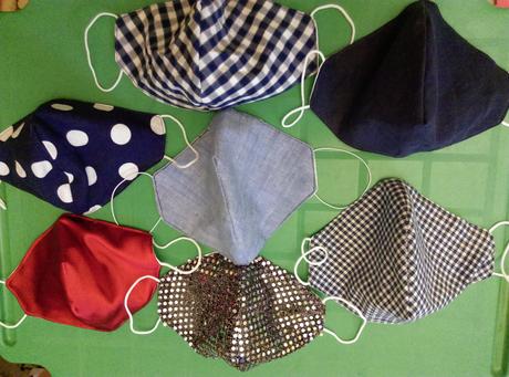 Dvojvrstvove bavlnene rúško,