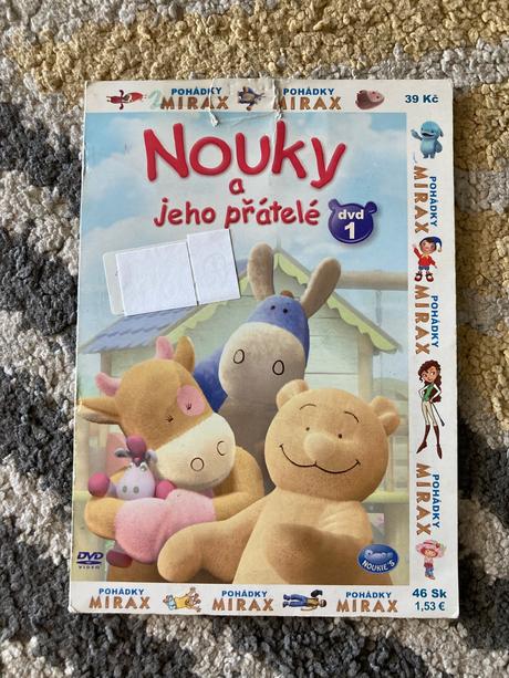 Dvd pohádky mirax 3 ks, 