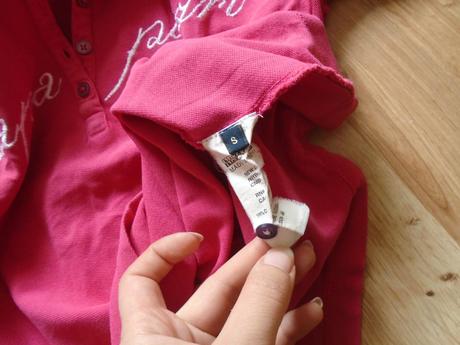 Napapijri fuksiové polo tričko, napapijri,s