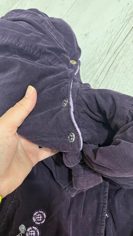 Fialova medzestrova bunda na zimu 92, coccodrillo,92