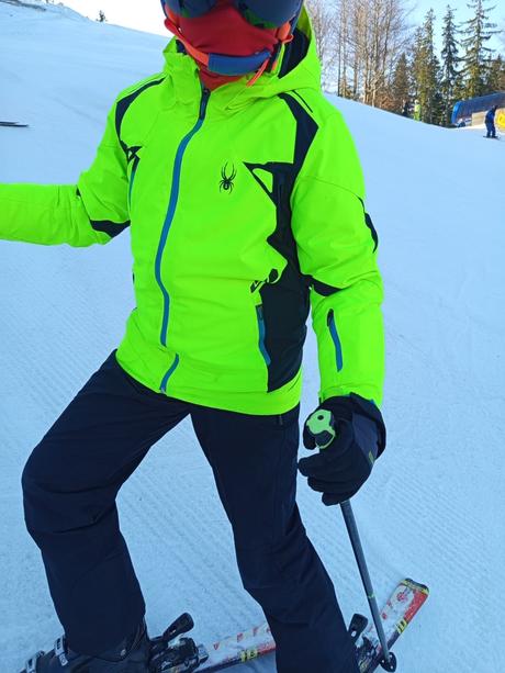 Lyžiarska bunda spyder, 140
