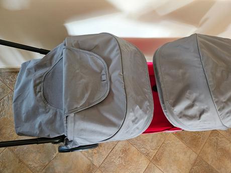 Detský vagon, kočík pre dve deti radio flyer, 