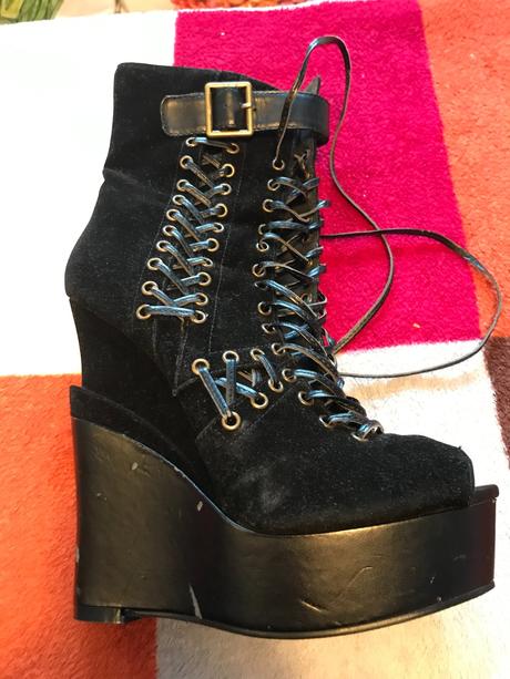 Topanky na platforme snurovacie, z.michael antonio, 38