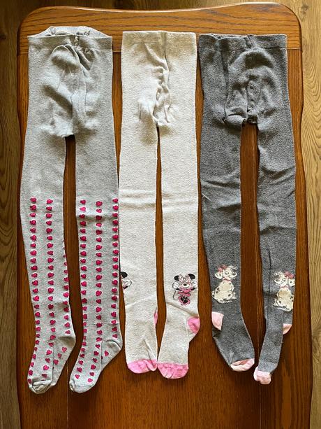 Disney pančušky trojbalenie 116/122, disney,116