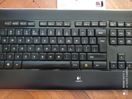 Bezdrôtová klávesnica logitech, 