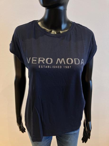 Dámske tričko s kamienkami vero moda (xs), vero moda,xs