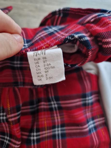 Vianocne šatky, h&m,92