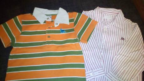 Chlapčenské tričko a košeľa, jacadi,86