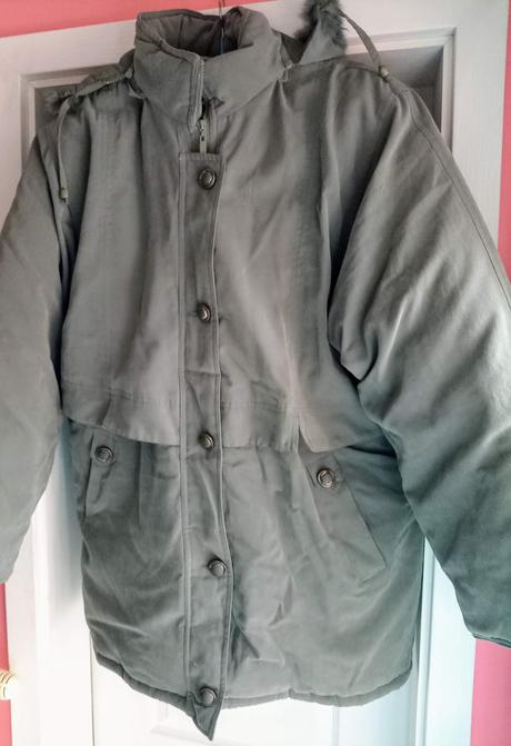 Dámska hrubá teplá bunda, xl