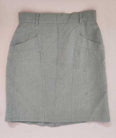 Ľanová sukňa, m