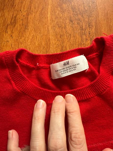 Lahky svetrik hm, h&m,134