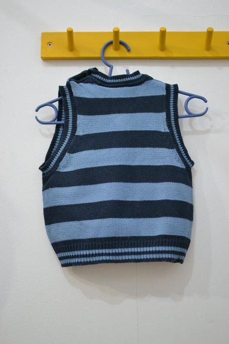 Detská pletená vesta 80, 80